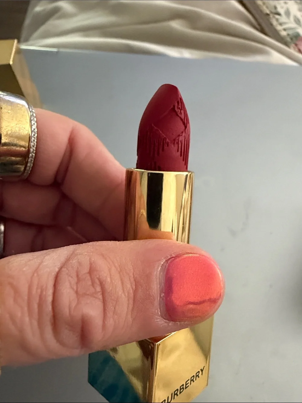 Burberry Matte Russet (93) Lipstick - maroon/Red